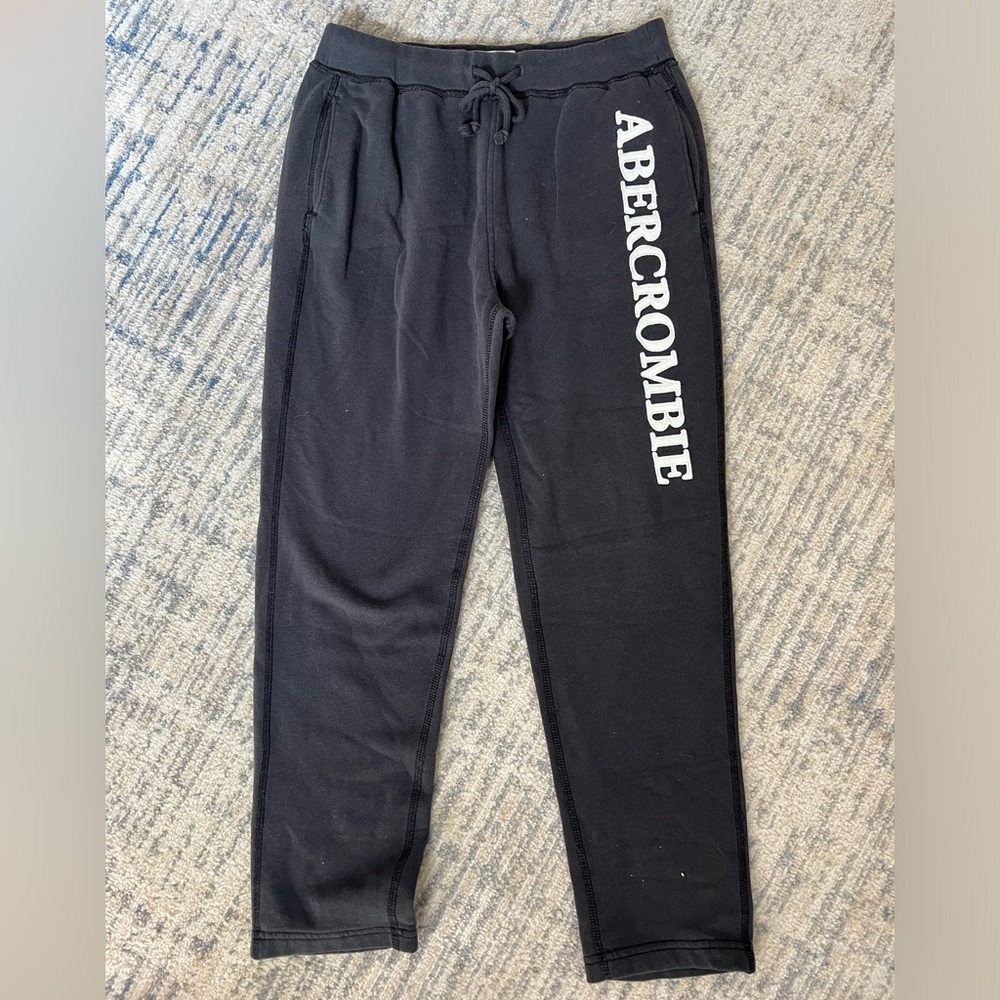 Black Abercrombie Sweatpants